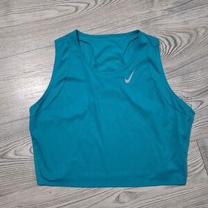 Women's Nike Dri-Fit Race Cropped Tank -Size XL